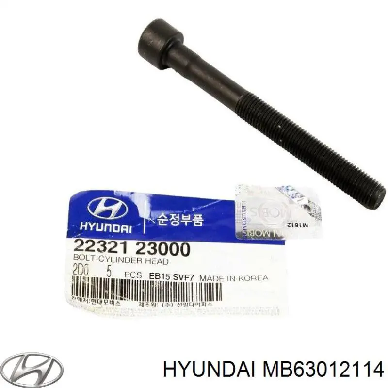  Hyundai/Kia MB63012114 ціна, від 0.80 USD