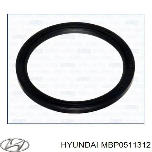 Сальник колінвала двигуна, задній Hyundai/Kia MBP0511312 ціна, від 8.77 USD