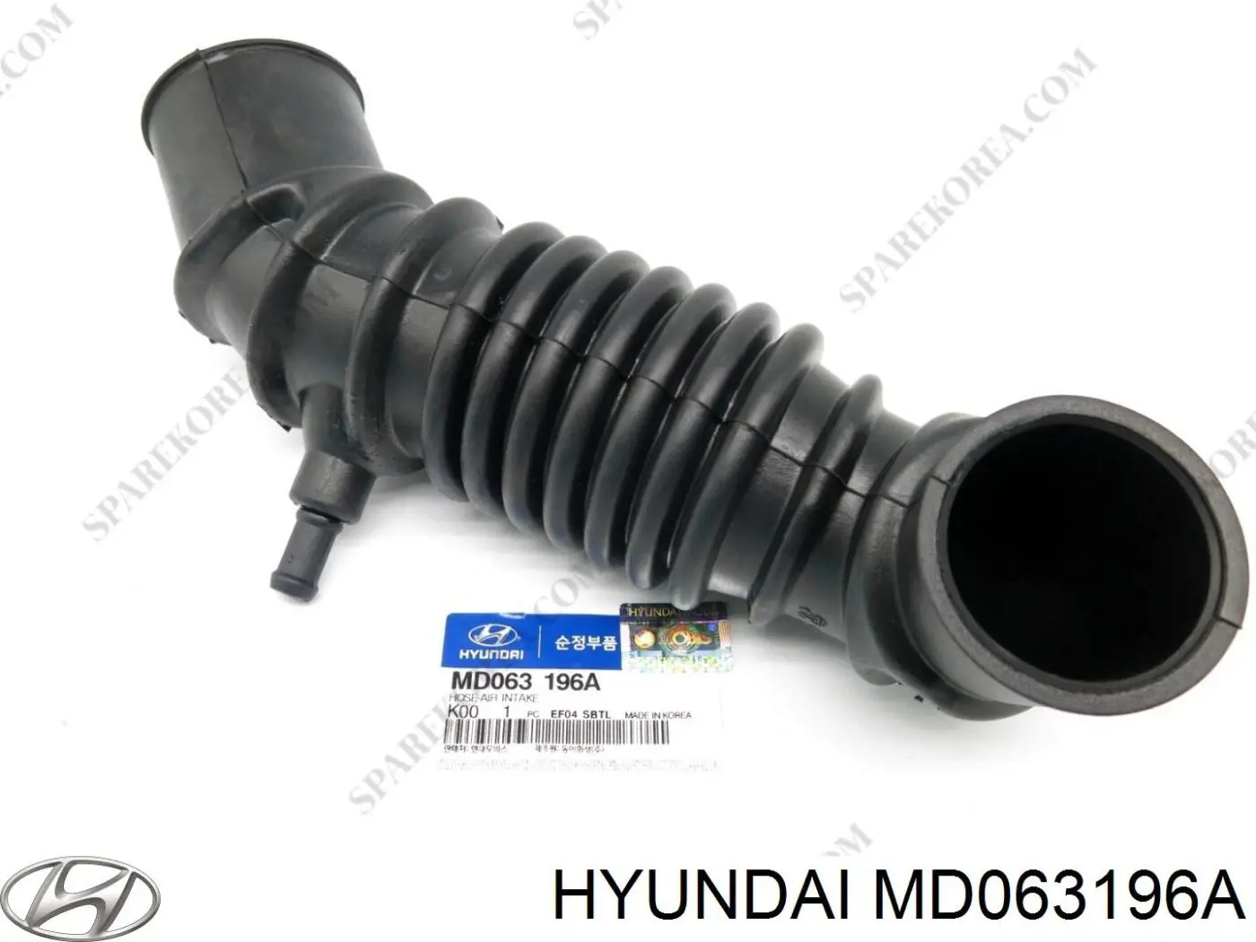 Купити MD063196A Hyundai/Kia Патрубок повітряний, вихід повітряного фільтра