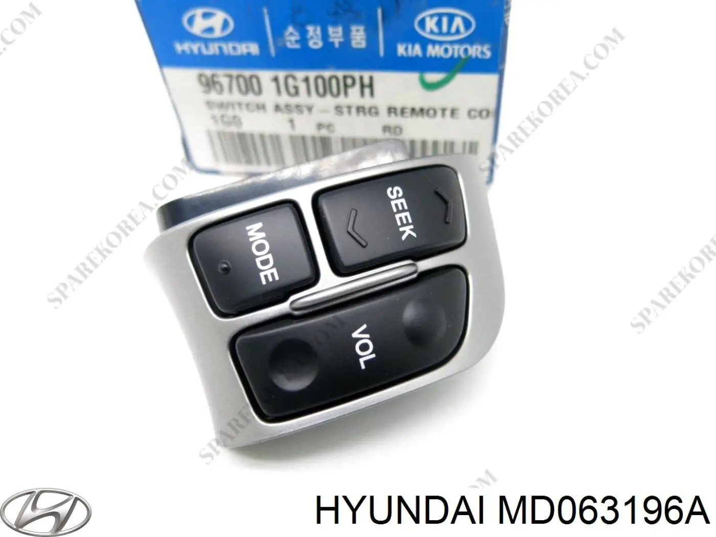 Патрубок повітряний, вихід повітряного фільтра Hyundai/Kia MD063196A ціна, від 50.76 USD