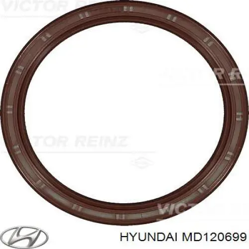 Купити MD120699 Hyundai/Kia Сальник колінвала задній