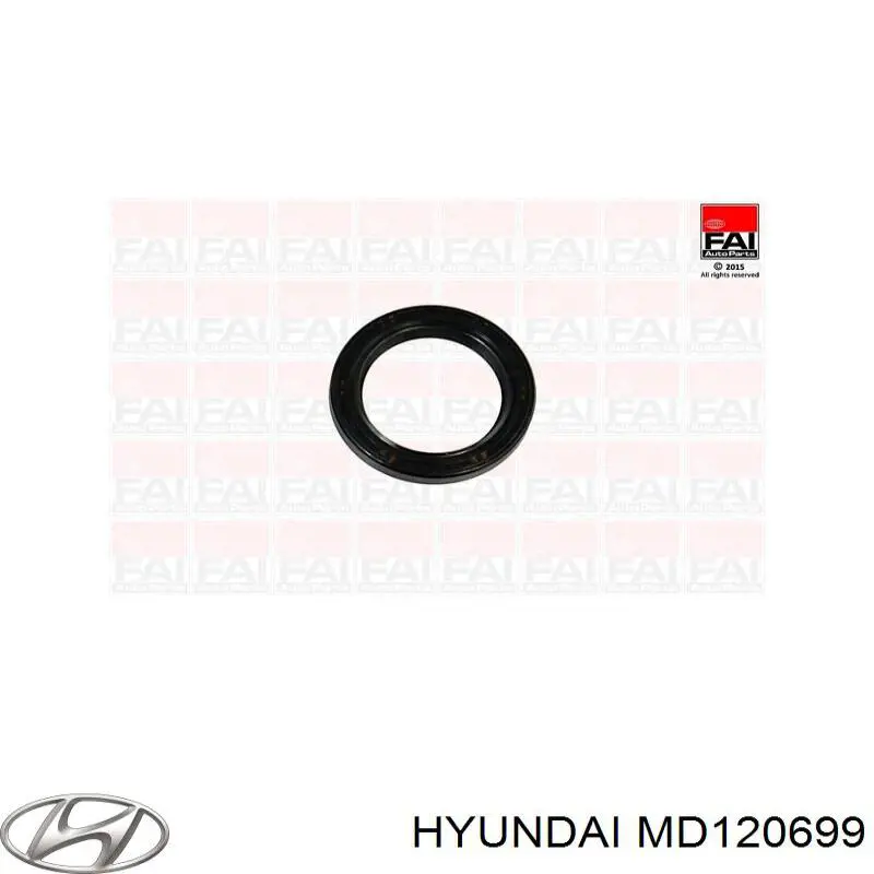 Сальник колінвала двигуна, задній Hyundai/Kia MD120699 ціна, від 10.69 USD