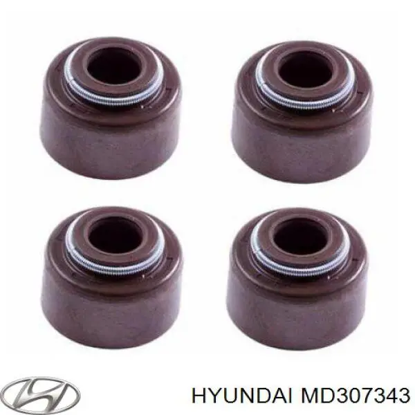 Сальник клапана (маслознімний), впуск/випуск Hyundai/Kia MD307343 ціна, від 1.27 USD