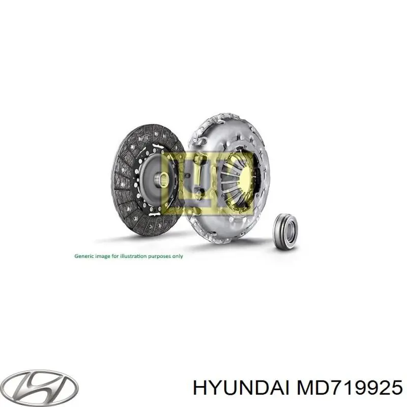 Купити MD719925 Hyundai/Kia Підшипник включення зчеплення