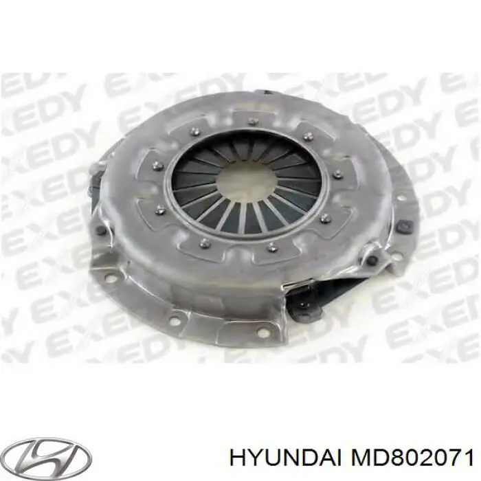 Корзина зчеплення MD802071 Hyundai/Kia