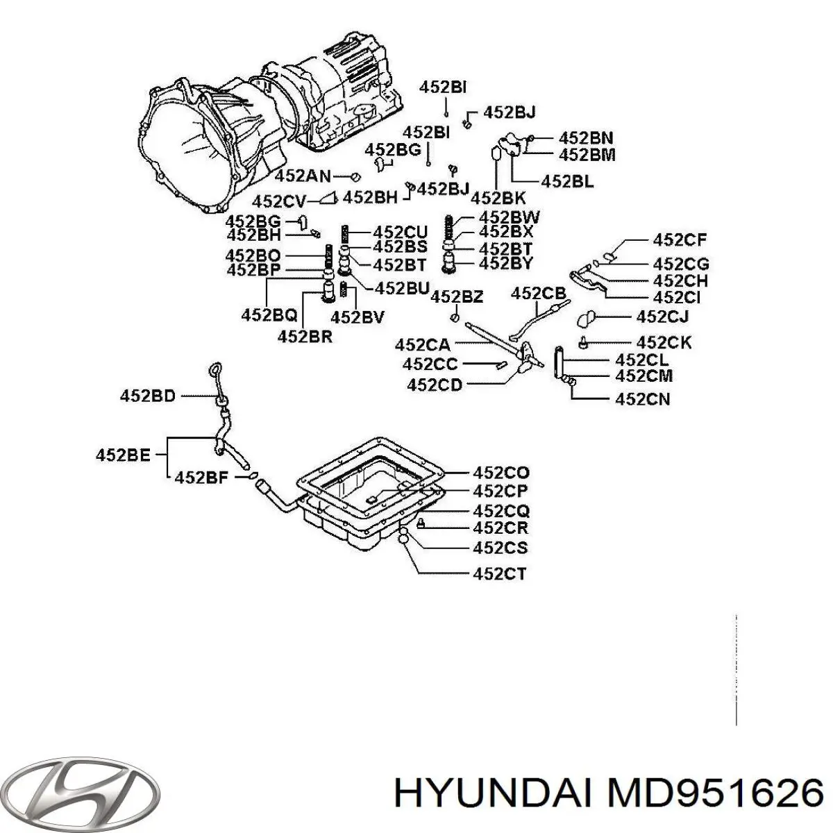 Прокладка піддону АКПП Mitsubishi Space Gear (PA, B, DV, W) (Міцубісі Спейс гір)