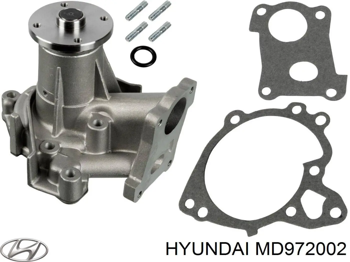 Помпа водяна, (насос) охолодження MD972002 Hyundai/Kia