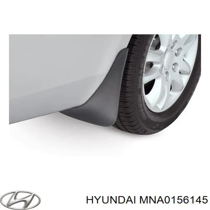 MNA0156145 Hyundai/Kia пістон (кліп кріплення підкрилки переднього крила)