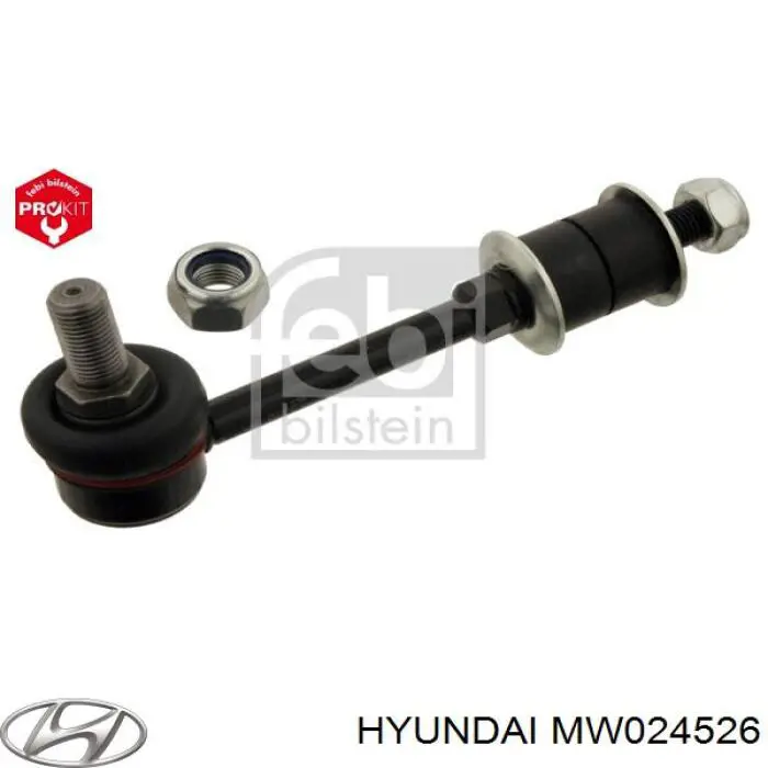Купити MW024526 Hyundai/Kia Втулка стабілізатора переднього, зовнішня