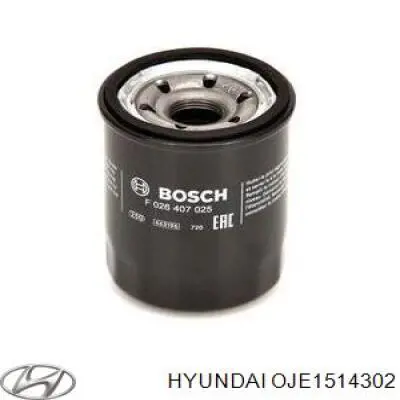 Фільтр масляний OJE1514302 Hyundai/Kia