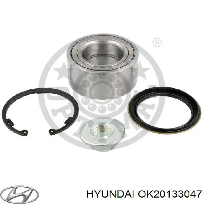 Купити OK20133047 Hyundai/Kia Підшипник ступиці передньої
