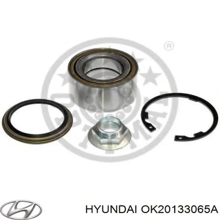 Сальник передньої маточини, внутрішній OK20133065A Hyundai/Kia