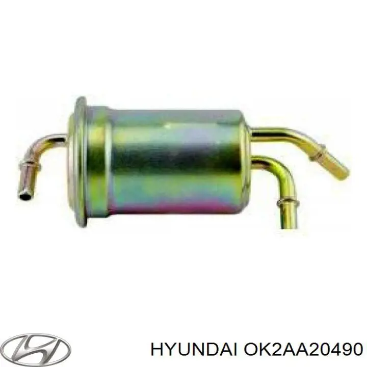 Фільтр тонкого очищення палива Hyundai/Kia OK2AA20490 ціна, від 5.48 USD