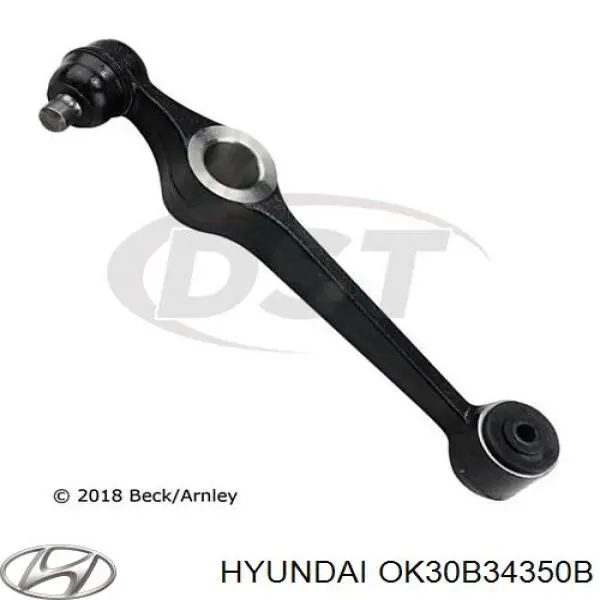 Купити OK30B34350B Hyundai/Kia Лівий важіль передній нижній підвіски