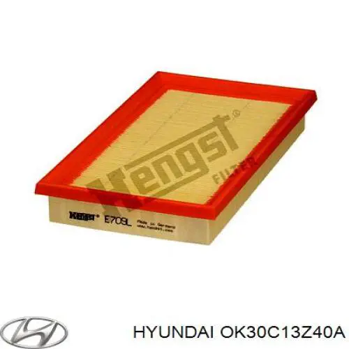 Повітряний фільтр OK30C13Z40A Hyundai/Kia