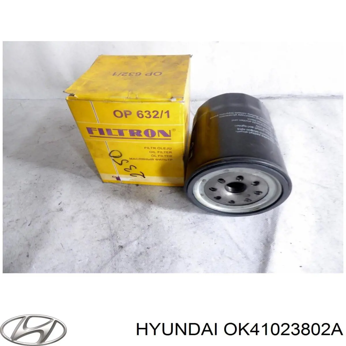 OK41023802A Hyundai/Kia Фільтр масла
