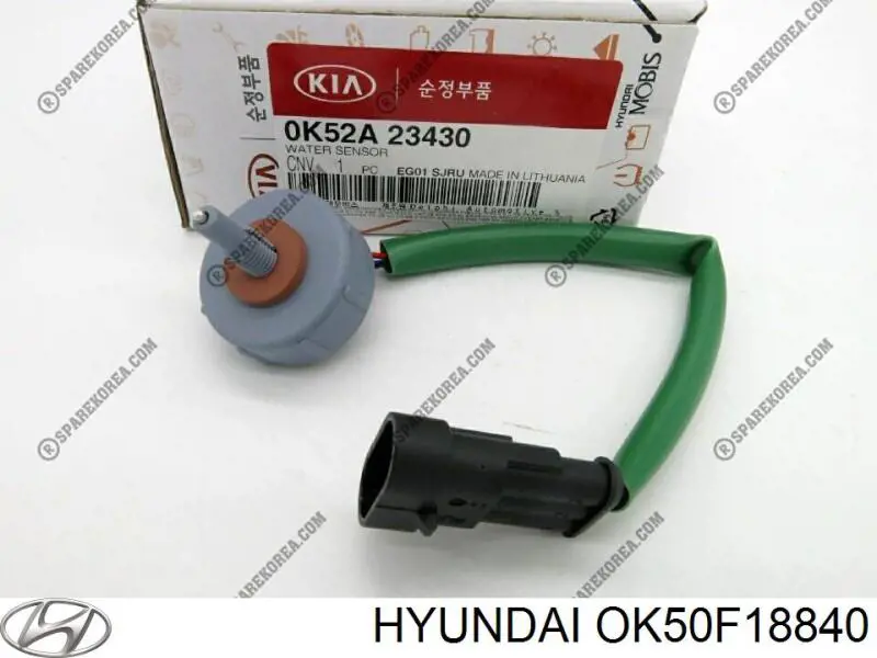 Термодатчик охолоджуючої рідини Hyundai/Kia OK50F18840 ціна, від 7.58 USD