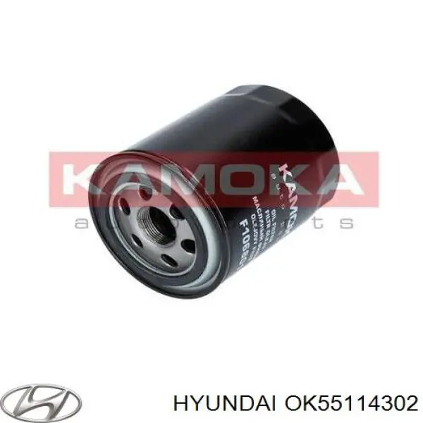 Фільтр масляний OK55114302 Hyundai/Kia