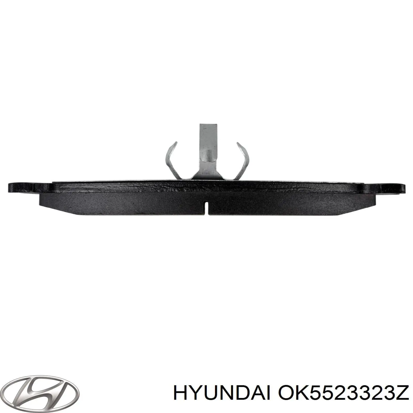 Колодки гальмівні передні, дискові OK5523323Z Hyundai/Kia