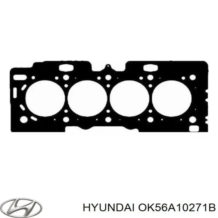Прокладка ГБЦ Hyundai/Kia OK56A10271B ціна, від 22.70 USD