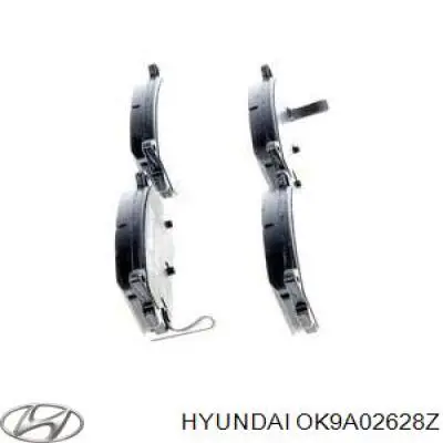OK9A02628Z Hyundai/Kia Колодки гальмівні задні, дискові