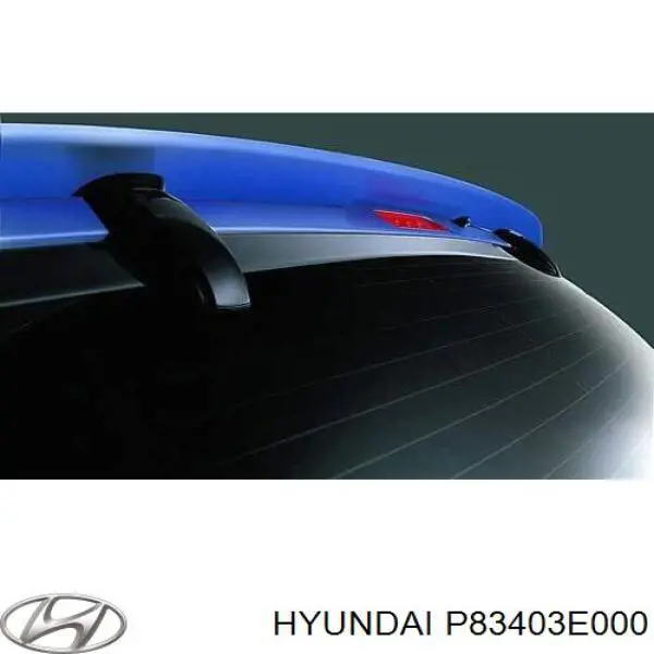 P83403E000 Hyundai/Kia спойлер 3/5-й, задніх дверей