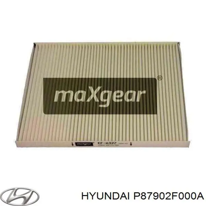 Фільтр повітряний обігрівача Hyundai/Kia P87902F000A ціна, від 4.23 USD