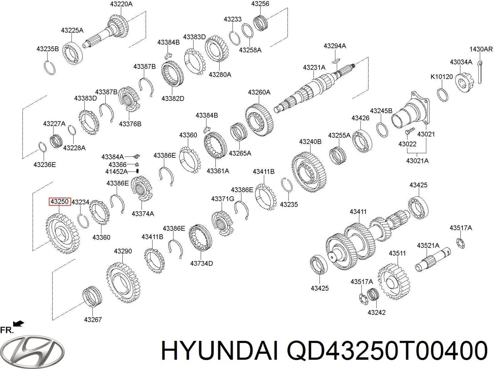  QD43250T00400 Market (OEM)