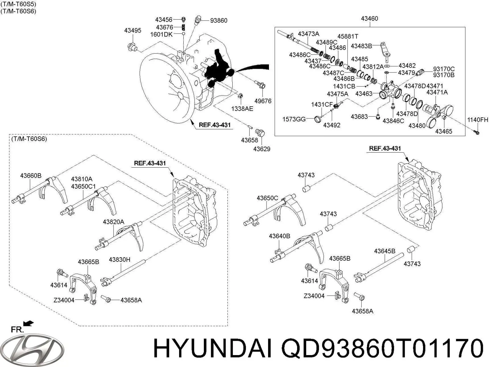  Hyundai/Kia QD93860T01170 ціна, від 40.66 USD