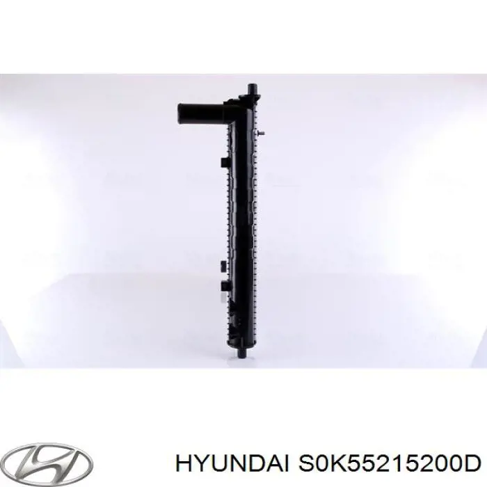 Радіатор основний Hyundai/Kia S0K55215200D ціна, від 118.14 USD