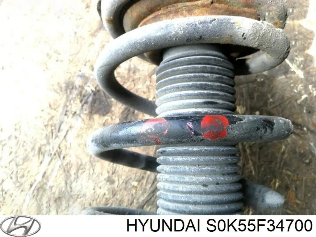 Амортизатор передній, правий Hyundai/Kia S0K55F34700 ціна, від 65.77 USD