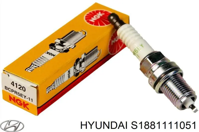Купити S1881111051 Hyundai/Kia Свічка запалювання