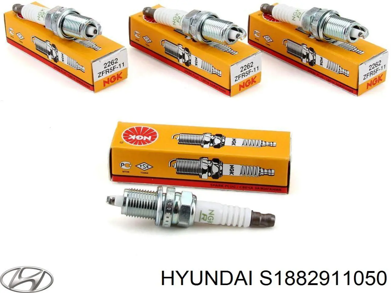 Свічки автомобільні Hyundai/Kia S1882911050 ціна, від 4.41 USD