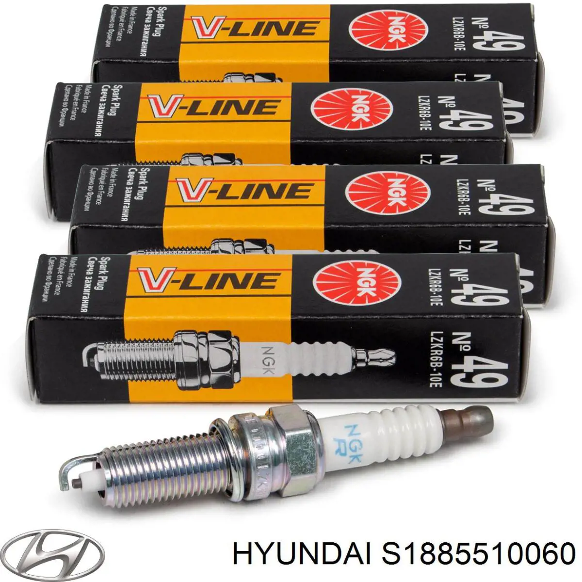 Купити S1885510060 Hyundai/Kia Свічка запалювання
