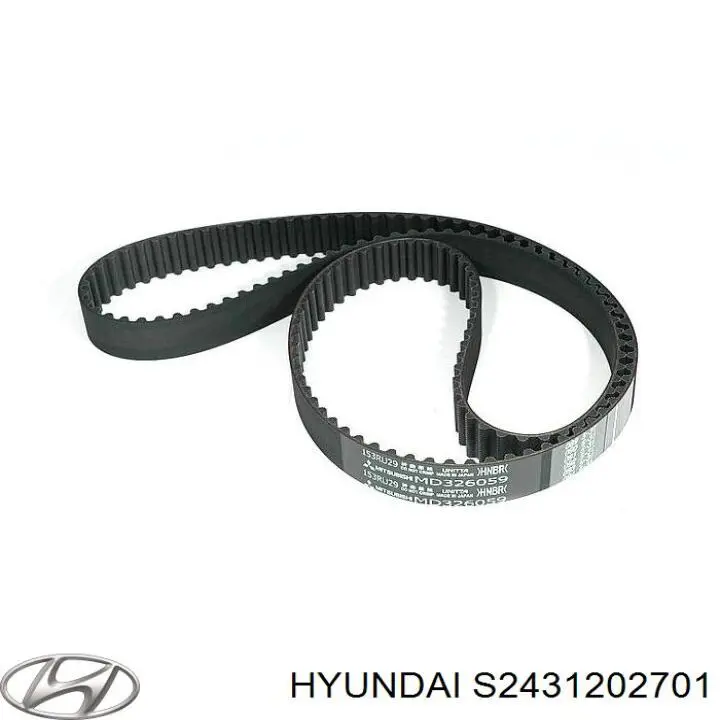 Зубчастий ремінь Hyundai/Kia S2431202701 ціна, від 11.40 USD
