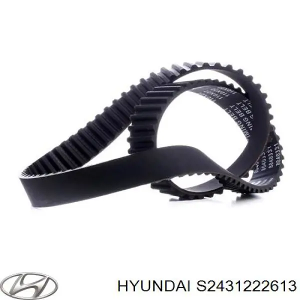 Зубчастий ремінь Hyundai/Kia S2431222613 ціна, від 15.45 USD