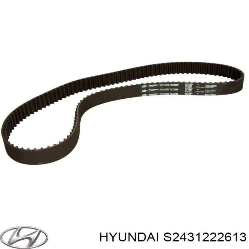 Купити S2431222613 Hyundai/Kia Ремінь газорозподільного механізму