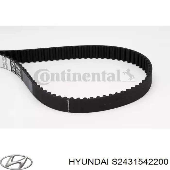 Зубчастий ремінь Hyundai/Kia S2431542200 ціна, від 24.04 USD