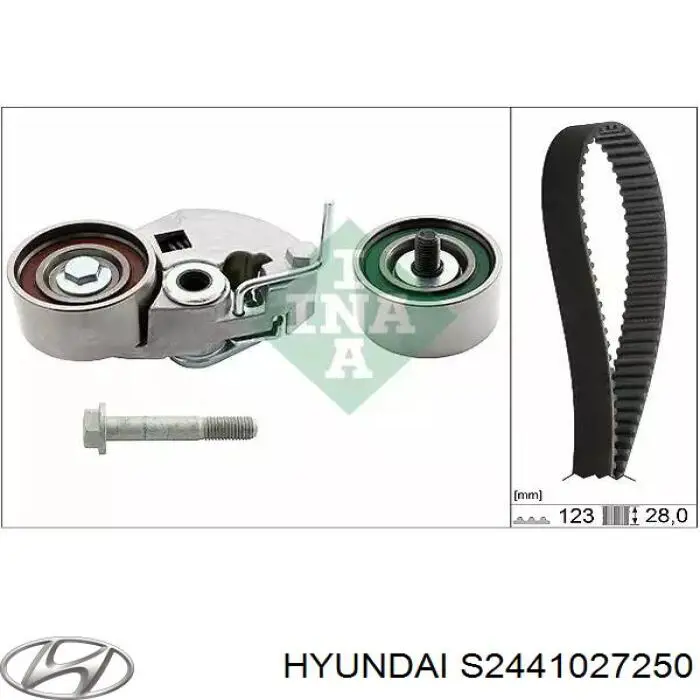 Hyundai/Kia натягувач ременя грм