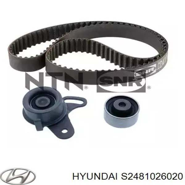Ролик ременя ГРМ, паразитний Hyundai/Kia S2481026020 ціна, від 11.95 USD