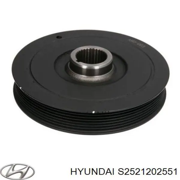 Клиновий ремінь Hyundai/Kia S2521202551 ціна, від 5.49 USD