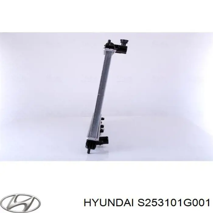 S253101G001 Hyundai/Kia радіатор охолодження двигуна