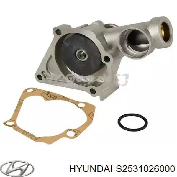 Купити S2531026000 Hyundai/Kia Радіатор двигуна