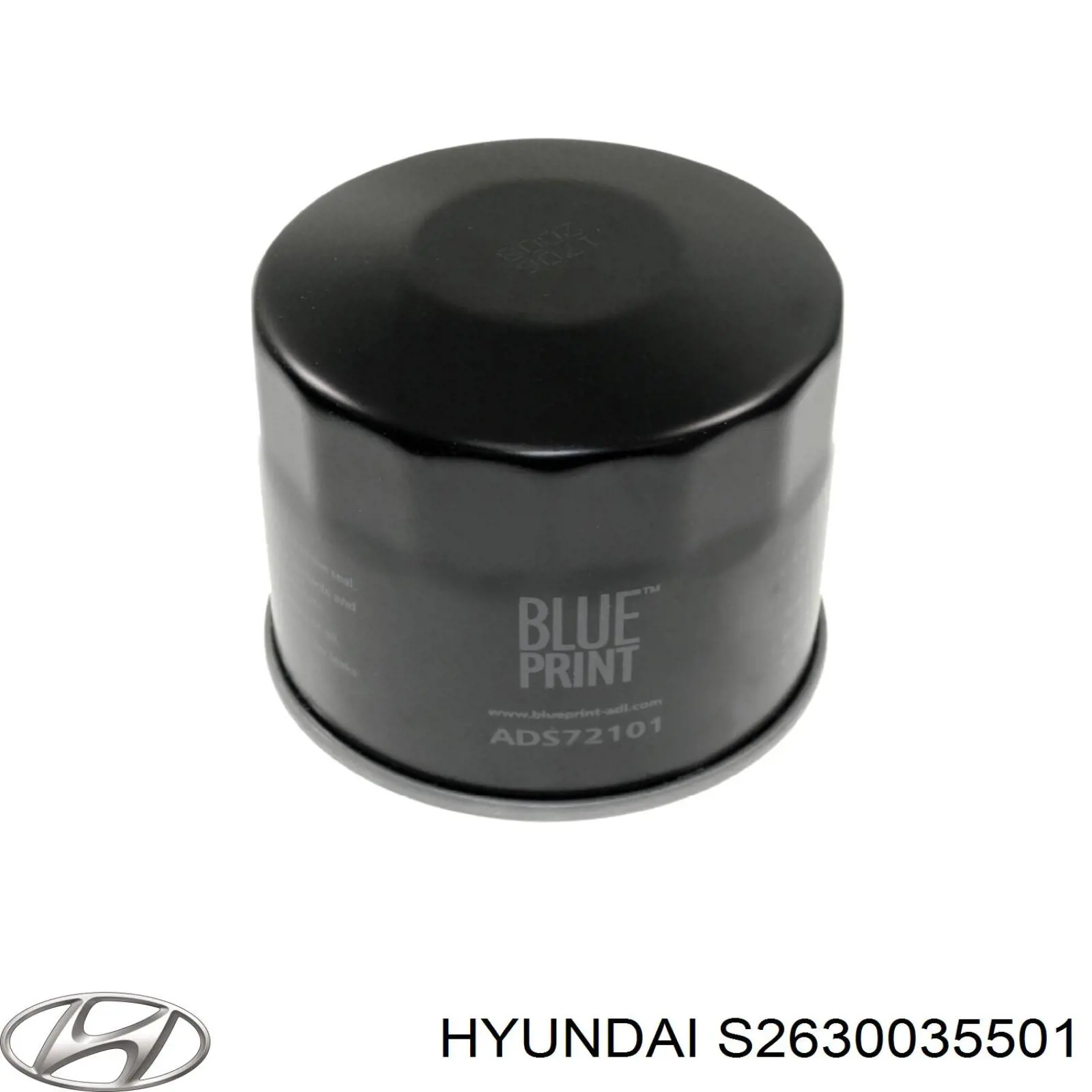 Купити S2630035501 Hyundai/Kia Фільтр очищення масла відцентровий