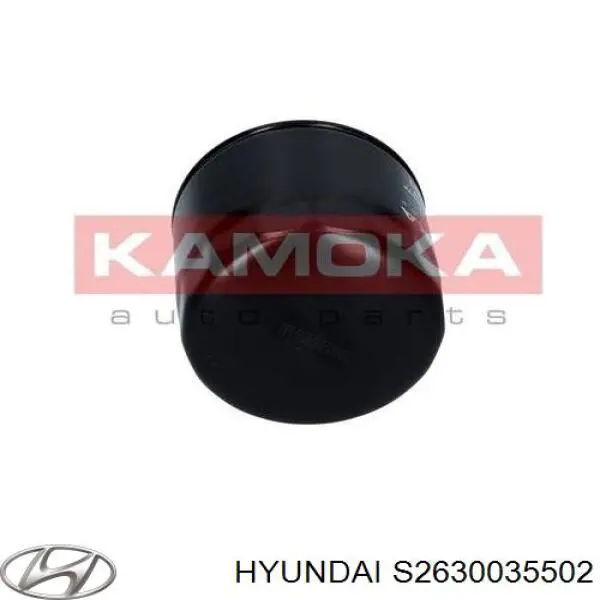 Масляний фільтр двигуна Hyundai/Kia S2630035502 ціна, від 5.30 USD