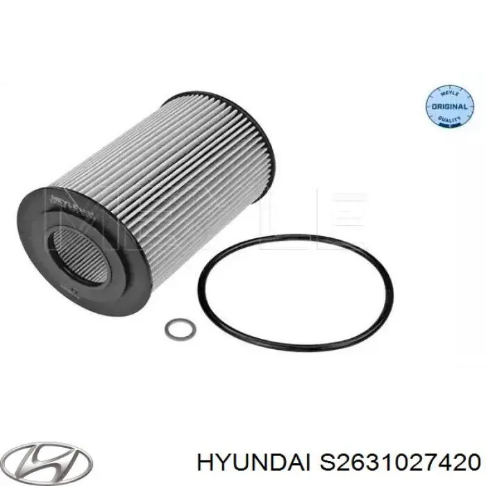 S2631027420 Hyundai/Kia фільтр масляний