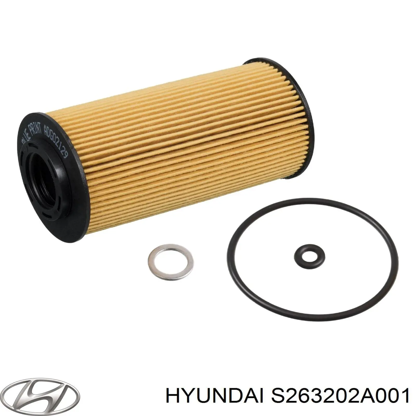 S263202A001 Hyundai/Kia фільтр масляний