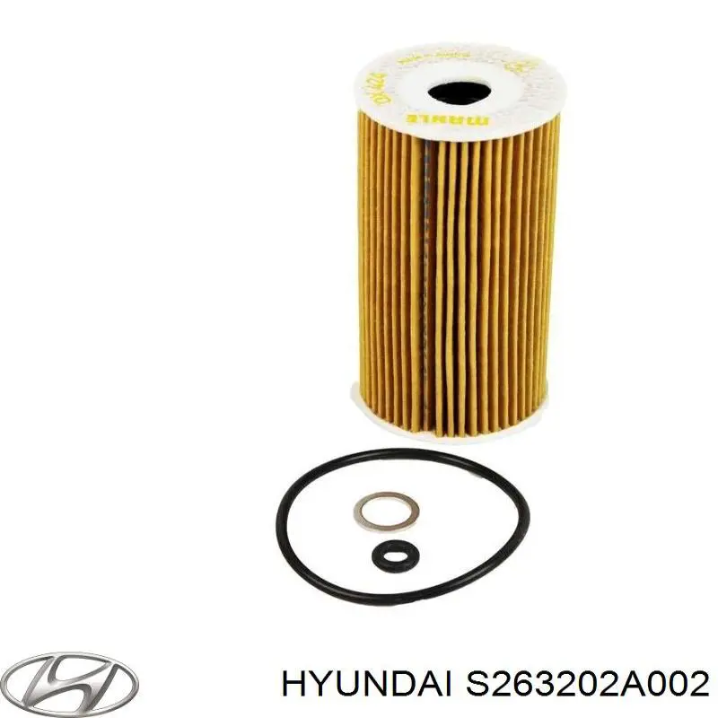Масляний фільтр двигуна Hyundai/Kia S263202A002 ціна, від 6.20 USD
