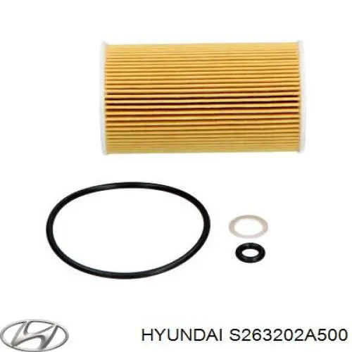 Масляний фільтр двигуна Hyundai/Kia S263202A500 ціна, від 6.93 USD