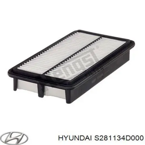 S281134D000 Hyundai/Kia Повітряний фільтр двигуна